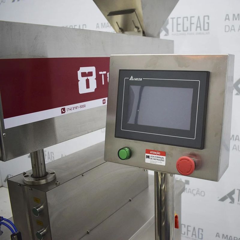 Envasadora-e-Contadora-Semiautomatica-De-Capsulas---Genius-8-Painel