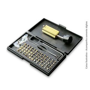 Dígito/Tipo para Datador HP351  - LETRA "M"