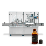 Linha-Automatica-12-Bicos-para-Frascos-com-10ml-30ml-com-Mesa-Giratoria-
