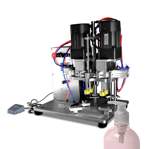 Rosqueadora Bico de Pato Semiautomática de Tampas - DHZ550B